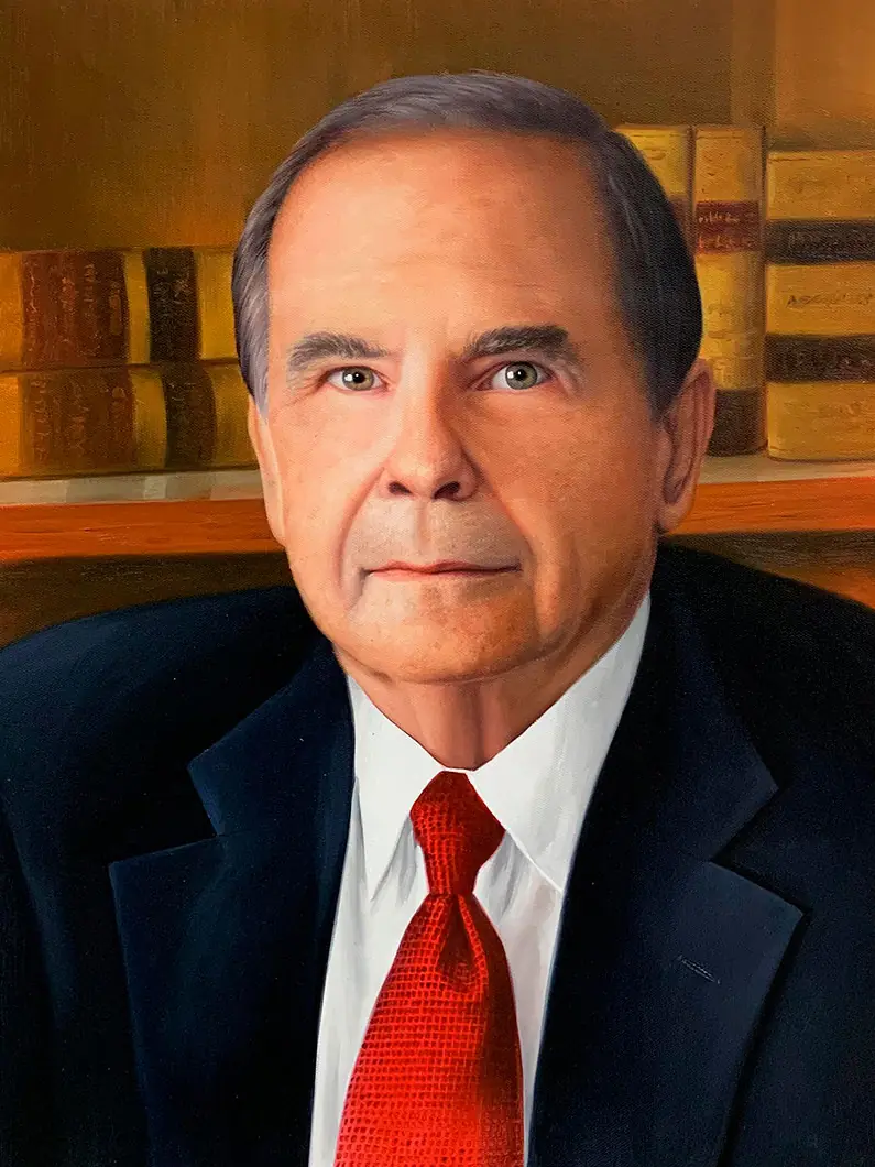 Memorial portrait — hand-painted portrait 1