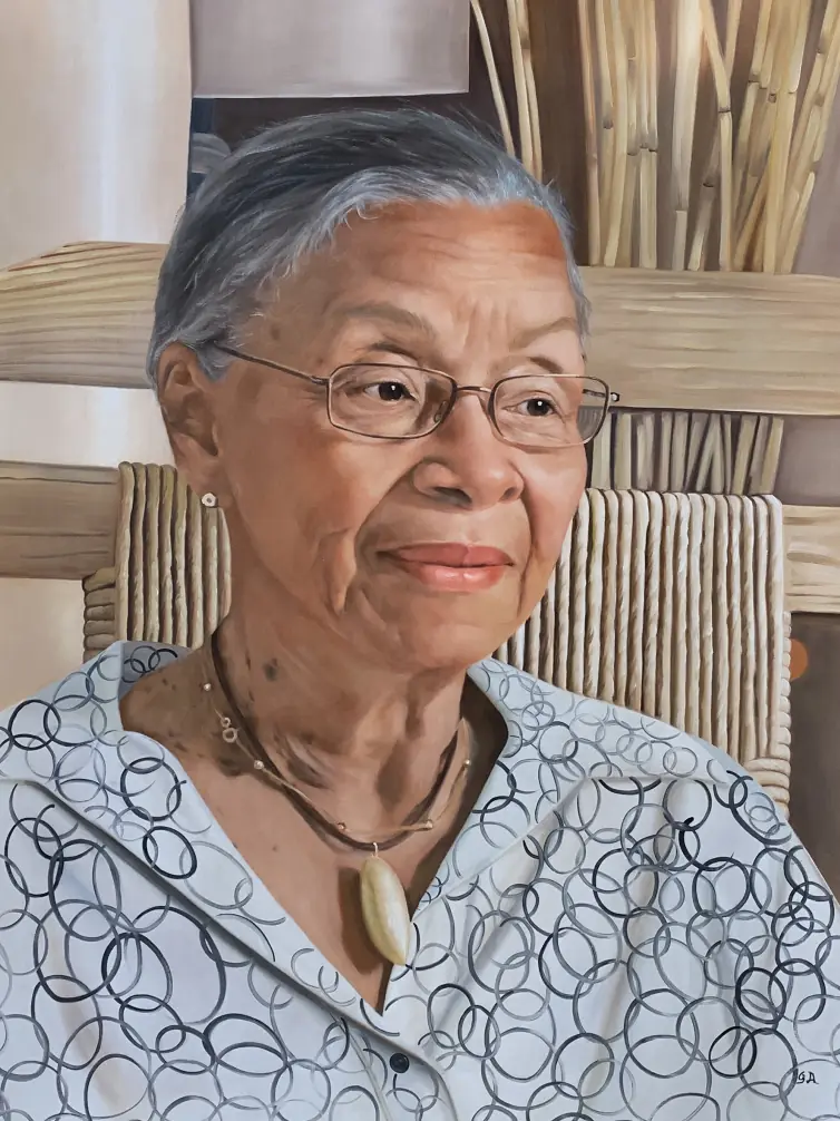 Memorial portrait — hand-painted portrait 4