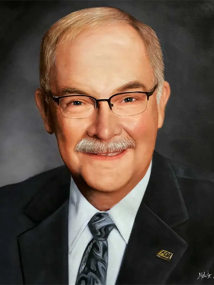 Memorial portrait — hand-painted portrait 6