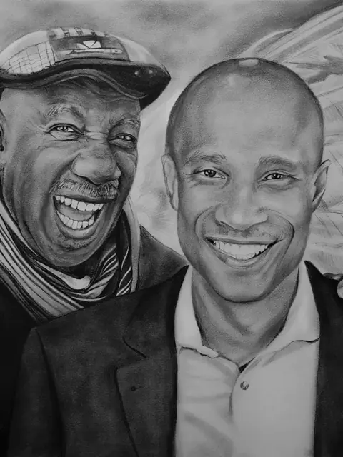 Memorial portrait — hand-painted portrait 9